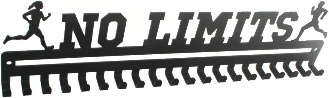 No Limits Sports Medal Hanger (Matte shops Black)