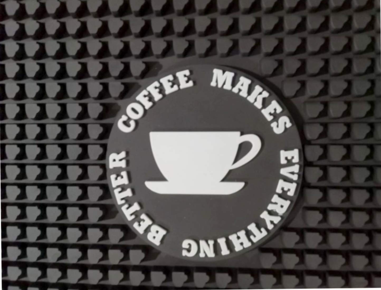  Coffee Mat - Countertop Mat for Coffee Station Bar